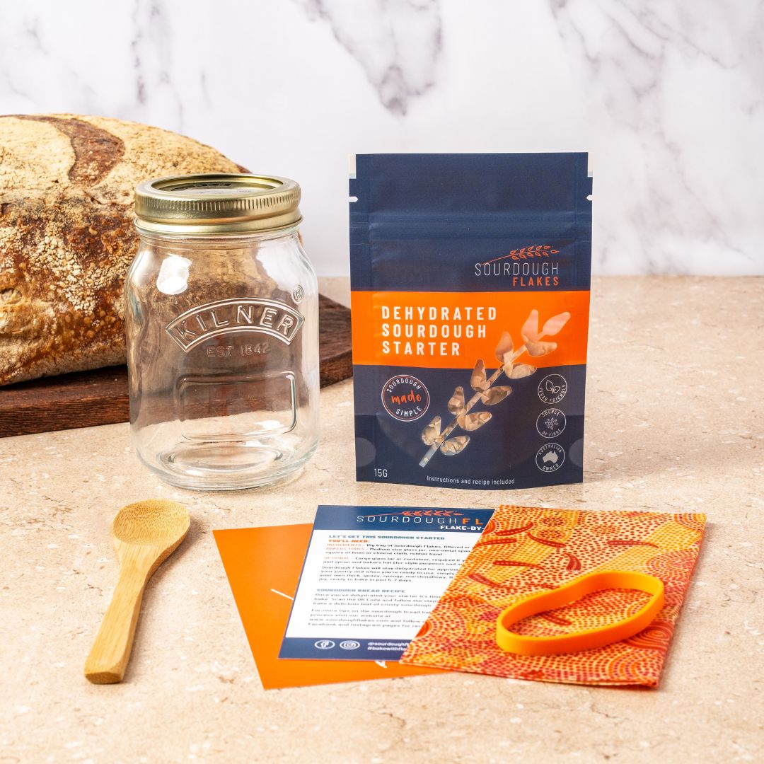 Sourdough Flakes Starter Kit